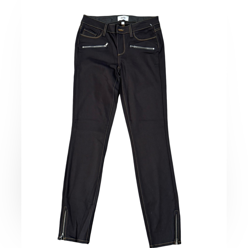 NWOT PAIGE MOTO JEAN SIZE 27 (missing button)